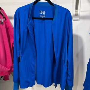 EDGE Women's Royal Blue Lightweight Bomber Jacket